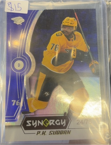 2018-19 Upper Deck Synergy #76 P.K. Subban — front