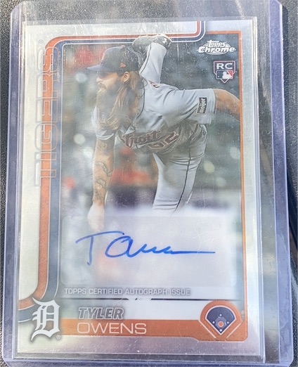 2025 Topps Chrome Update #AC-TOW Tyler Owens — front