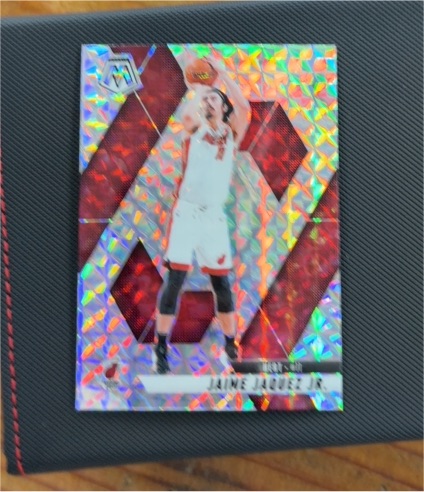 2023-24 Panini Mosaic #21 Jaime Jaquez Jr. — front