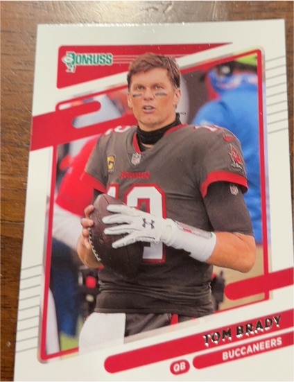 2021 Donruss #1b Tom Brady — front