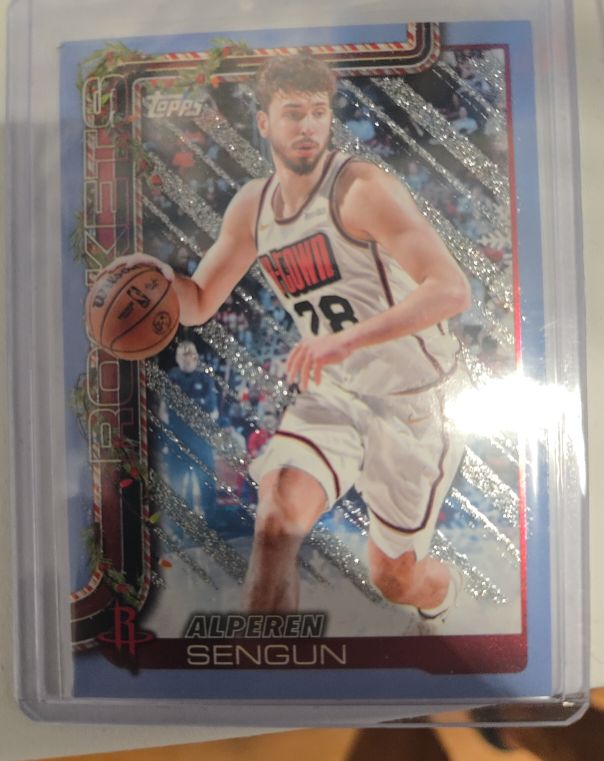 2025-26 Topps Holiday #H145 Alperen Sengun — front