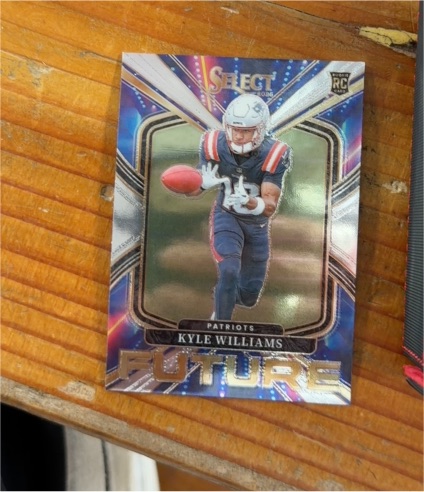 2025 Panini Select #16 Kyle Williams FUTURE Rookie Insert — front