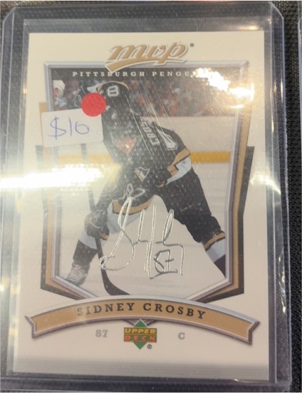 2007-08 Upper Deck MVP #300 Sidney Crosby — front
