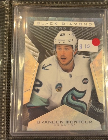 2025-26 Upper Deck Black Diamond Diamond Stars Brandon Montour — front