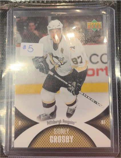 2006-07 Upper Deck Mini Jersey Collection #80 Sidney Crosby — front