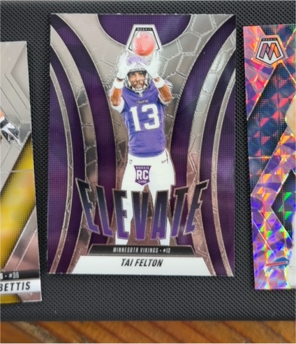 2025 Panini Mosaic Elevate #13 Tai Felton — front