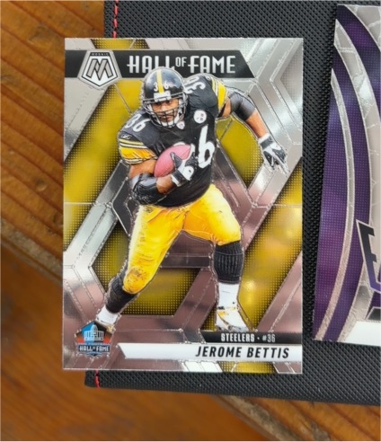 2025 Panini Mosaic Hall of Fame #298 Jerome Bettis — front