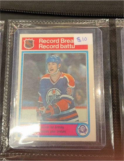 1983-84 O-Pee-Chee #212 Wayne Gretzky Record Breaker — front