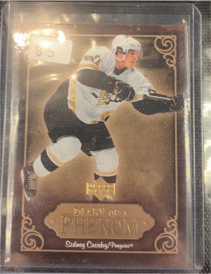 2005-06 Upper Deck Diary Of A Phenom #DP8 Sidney Crosby — front