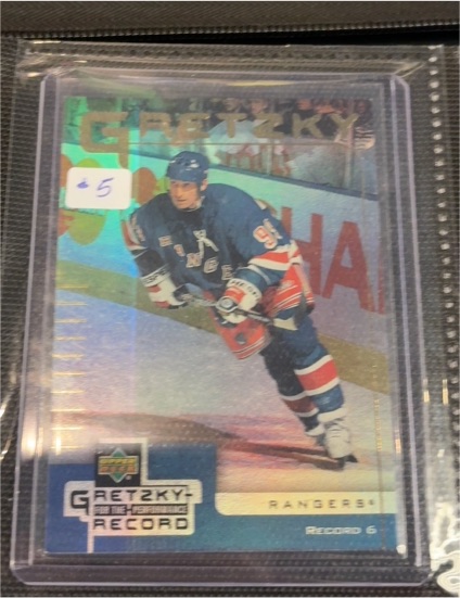 1999-00 Upper Deck McDonald's Performance for the Record #5 Wayne Gretzky — front