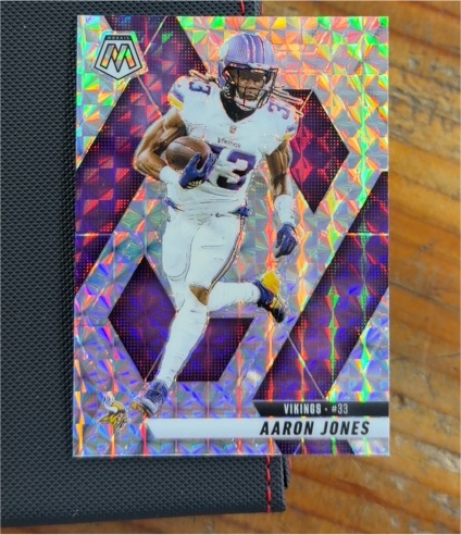 2025 Panini Mosaic #128 Aaron Jones — front