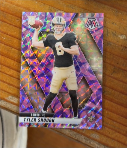 2025 Panini Mosaic #312 Tyler Shough — front