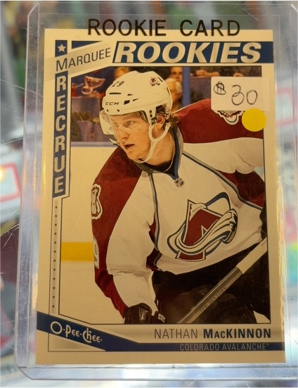 2013-14 O-Pee-Chee #620 Nathan MacKinnon — front