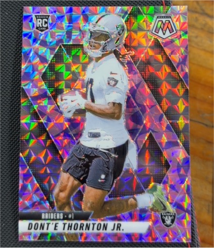2025 Panini Mosaic #369 Dont'e Thornton Jr. — front