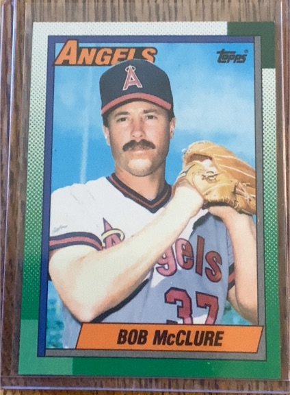 1990 Topps #458 Bob McClure — front