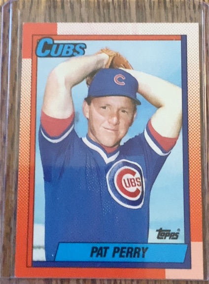 1990 Topps #541 Pat Perry — front