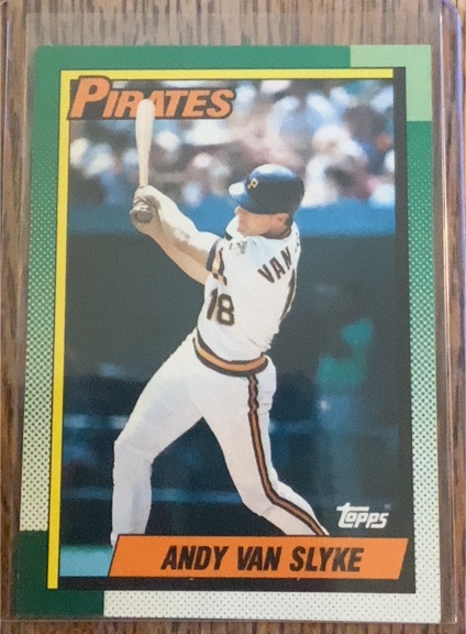 1990 Topps #775 Andy Van Slyke — front