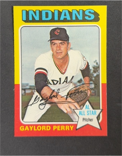 1975 Topps #530 Gaylord Perry — front