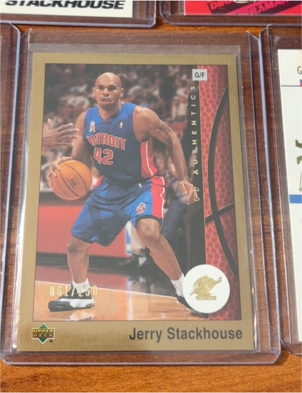 2002-03 Upper Deck Authentics #20 Jerry Stackhouse — front
