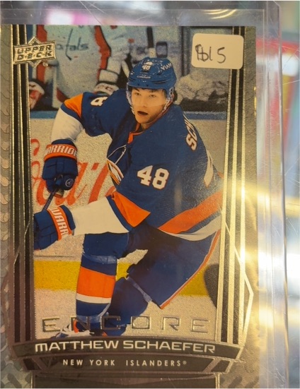 2025-26 Upper Deck Series 2 Encore #E-149 Matthew Schaefer — front