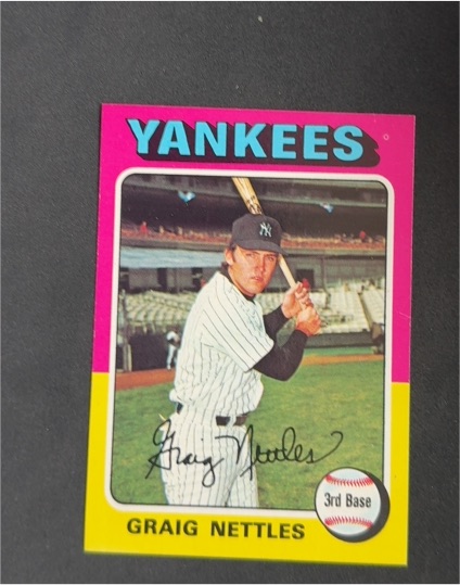 1975 Topps #160 Graig Nettles — front