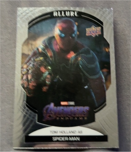 2022 Upper Deck Marvel Studios Allure #95 Tom Holland as Spider-Man — front