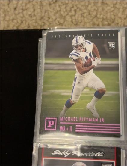 2020 Panini Chronicles #PA-21 Michael Pittman Jr. — front