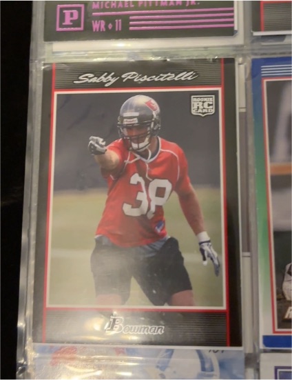2007 Bowman #246 Sabby Piscitelli — front
