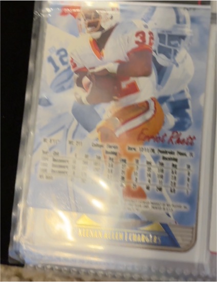 1995 Skybox Premium Errict Rhett The Promise Tampa Bay Buccaneers — front