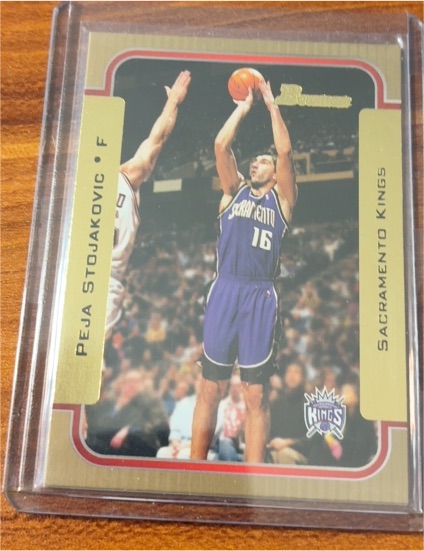 2003-04 Bowman #73 Peja Stojakovic — front