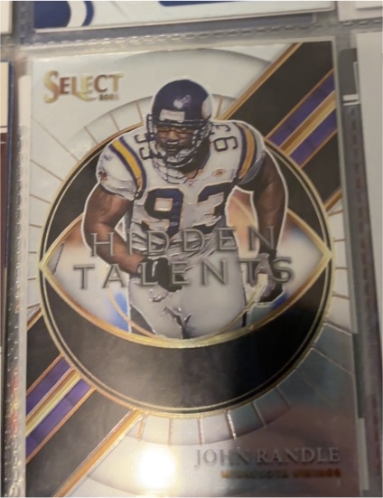 2021 Panini Select #HT-15 John Randle Hidden Talents — front