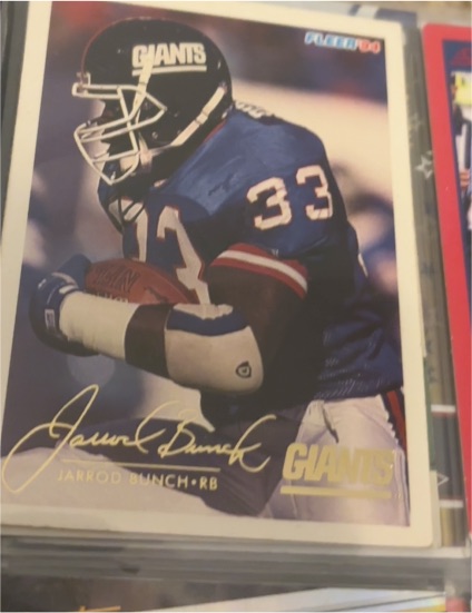 1994 Fleer #337 Jarrod Bunch — front