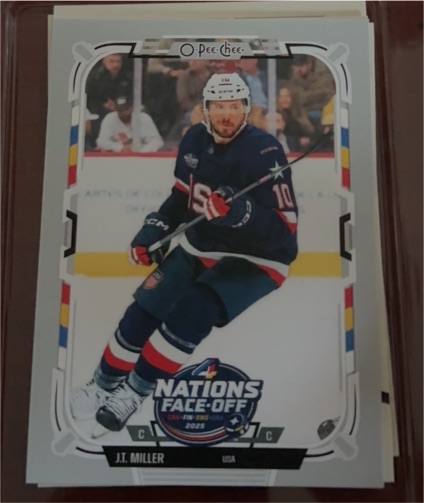 2025-26 O-Pee-Chee #523 J.T. Miller — front