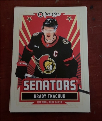 2025-26 O-Pee-Chee Retro #479 Brady Tkachuk — front