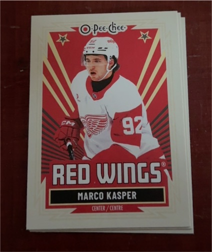 2025-26 O-Pee-Chee #12 Marco Kasper — front