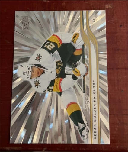 2025-26 Upper Deck #432 Shea Theodore Outburst Silver — front