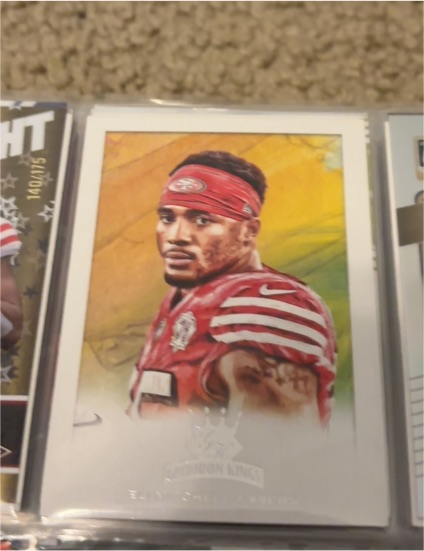 2021 Panini Chronicles Gridiron Kings #GK-17 Eli Mitchell — front