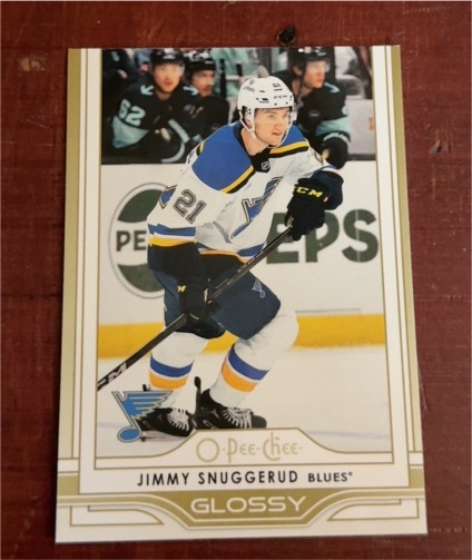 2025-26 Upper Deck Series 2 O-Pee-Chee Glossy #OG-43 Jimmy Snuggerud — front