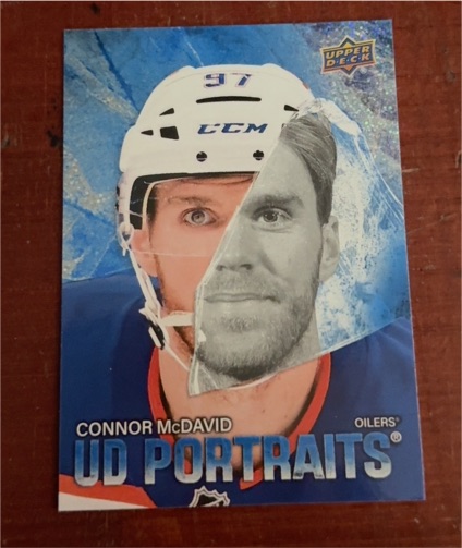 2025-26 Upper Deck Series 2 #P-60 Connor McDavid UD Portraits — front