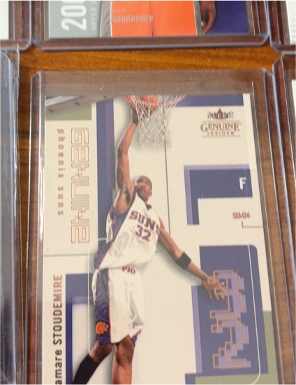 2003-04 Fleer Genuine Insider #55 Amare Stoudemire — front