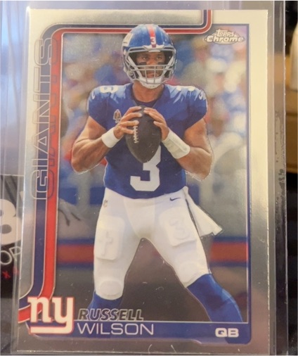 2025 Topps Chrome #229 Russell Wilson — front