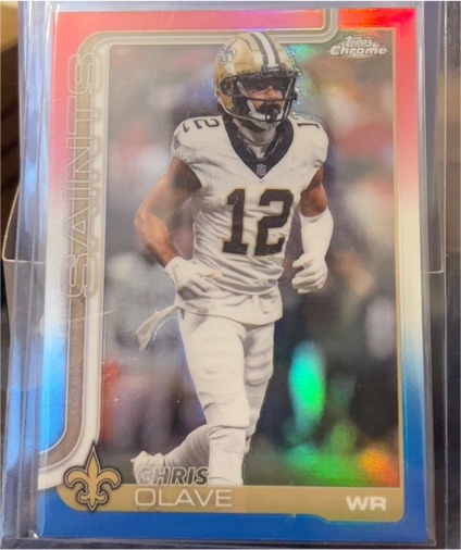 2025 Topps Chrome #216 Chris Olave — front
