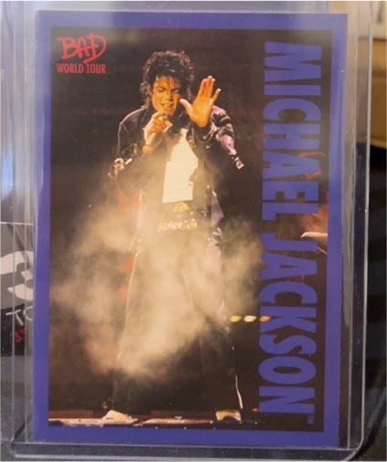 2026 Keepsake Premiere Edition Michael Jackson Bad World Tour #unknown — front