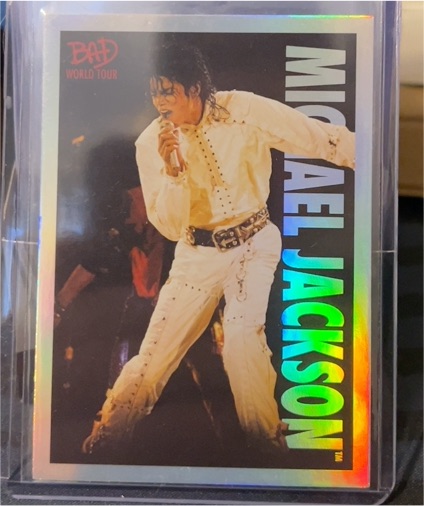 2026 Keepsake Michael Jackson Bad World Tour #unknown — front