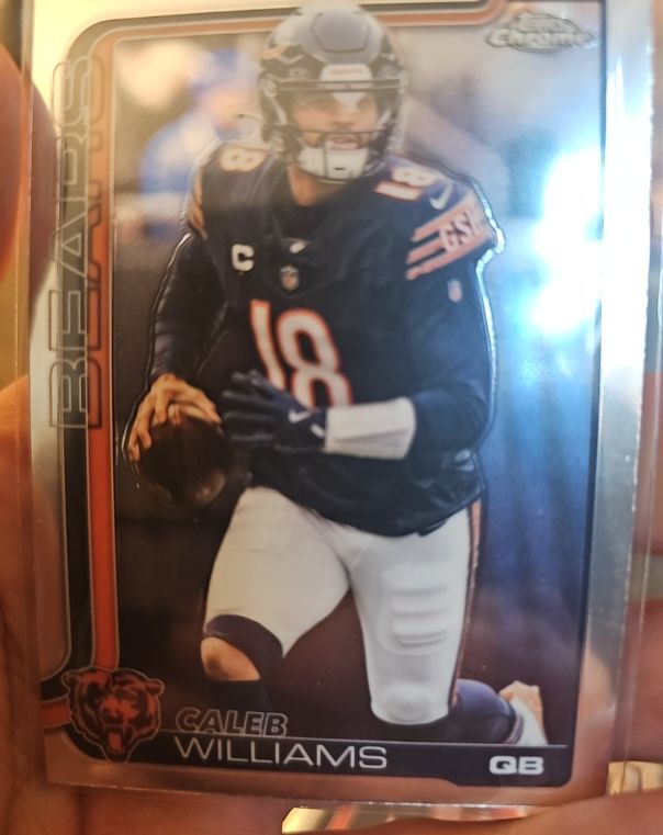 2025 Topps Chrome Football #52 Caleb Williams — front