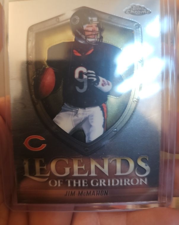 2025 Topps Chrome Legends of the Gridiron #LOG-5 Jim McMahon — front