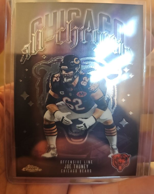 2025 Topps Chrome All-Chrome #ACT-14 Joe Thuney — front
