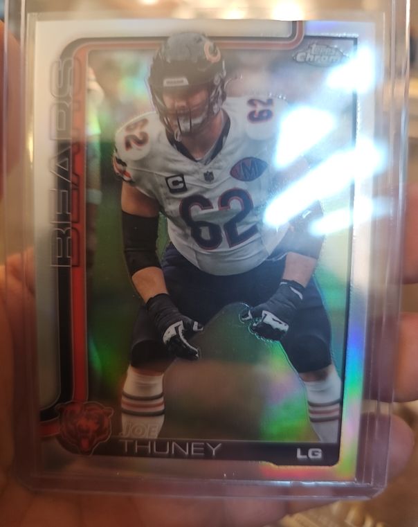 2025 Topps Chrome #50 Joe Thuney — front