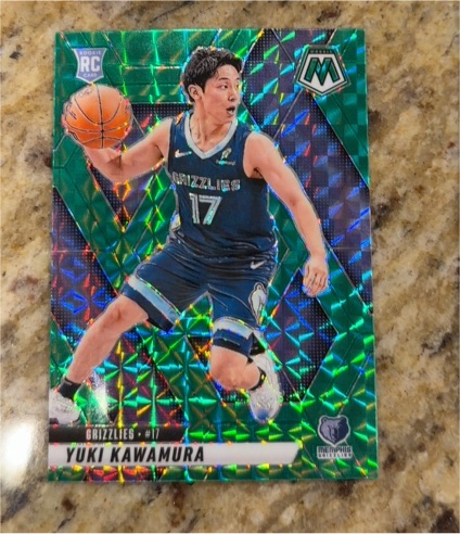 2024-25 Panini Mosaic #209 Yuki Kawamura — front