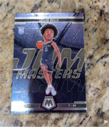 2024-25 Panini Mosaic #3 Jaylen Wells Jam Masters Rookie — front